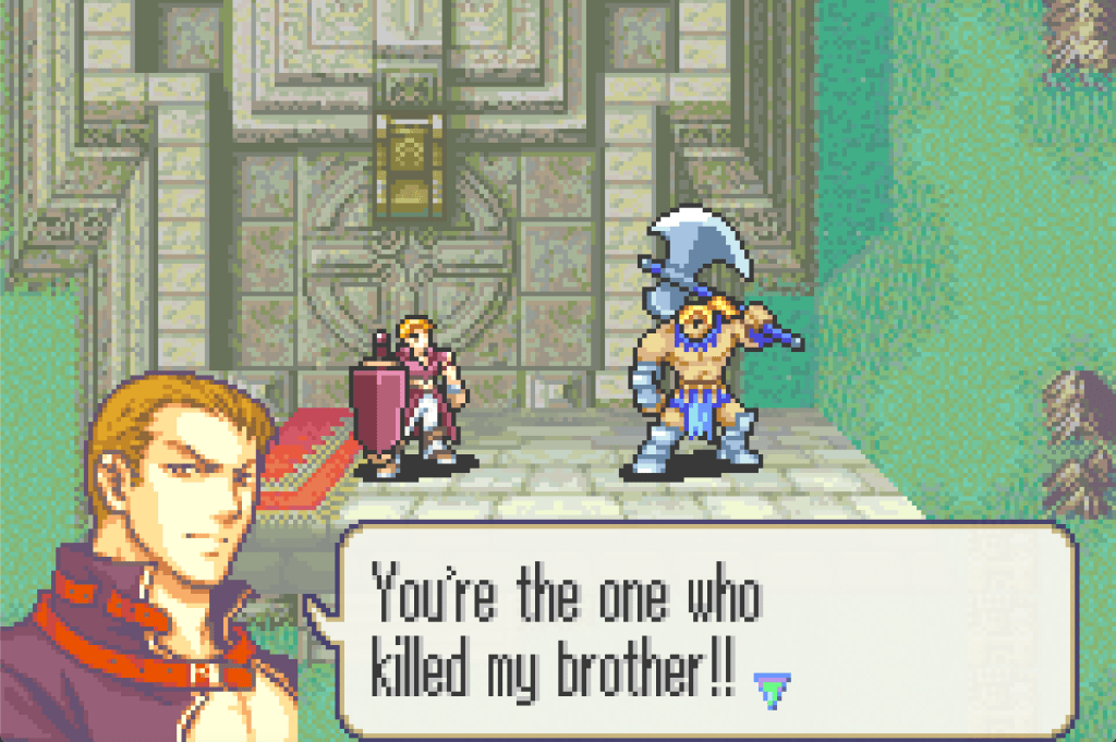 Linus continues, "You're the one who killed my brother!!"