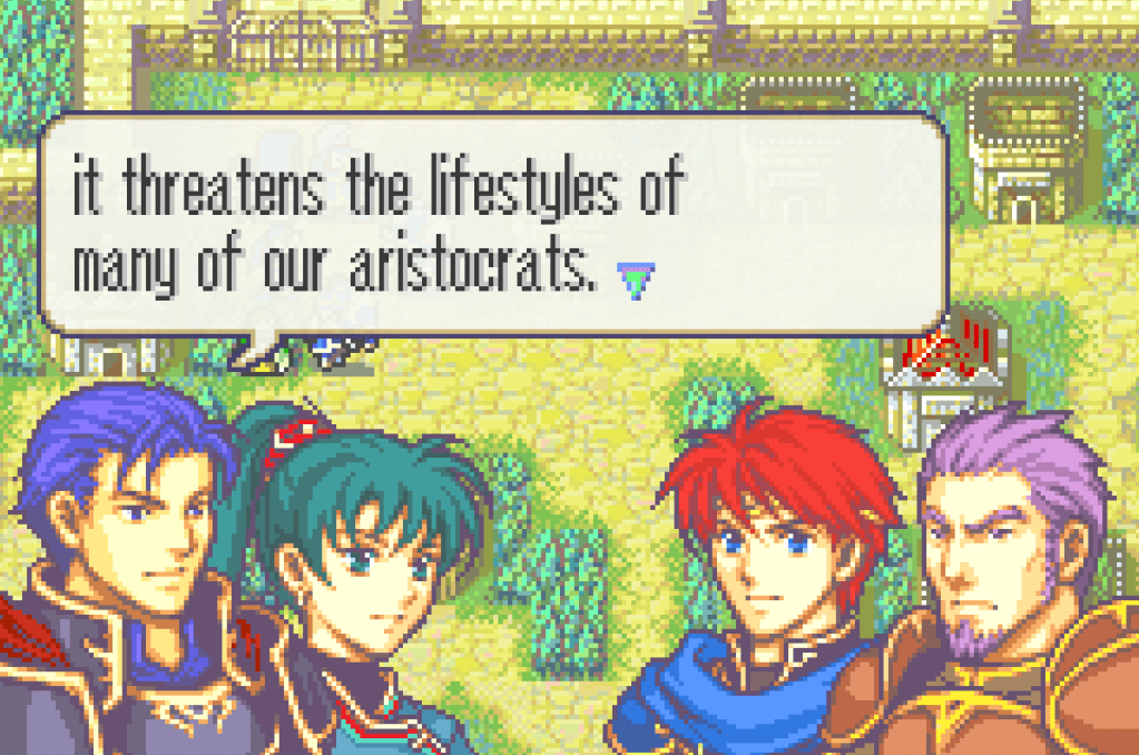 Hector saying "it threatens the lifestyles of many of our aristocrats