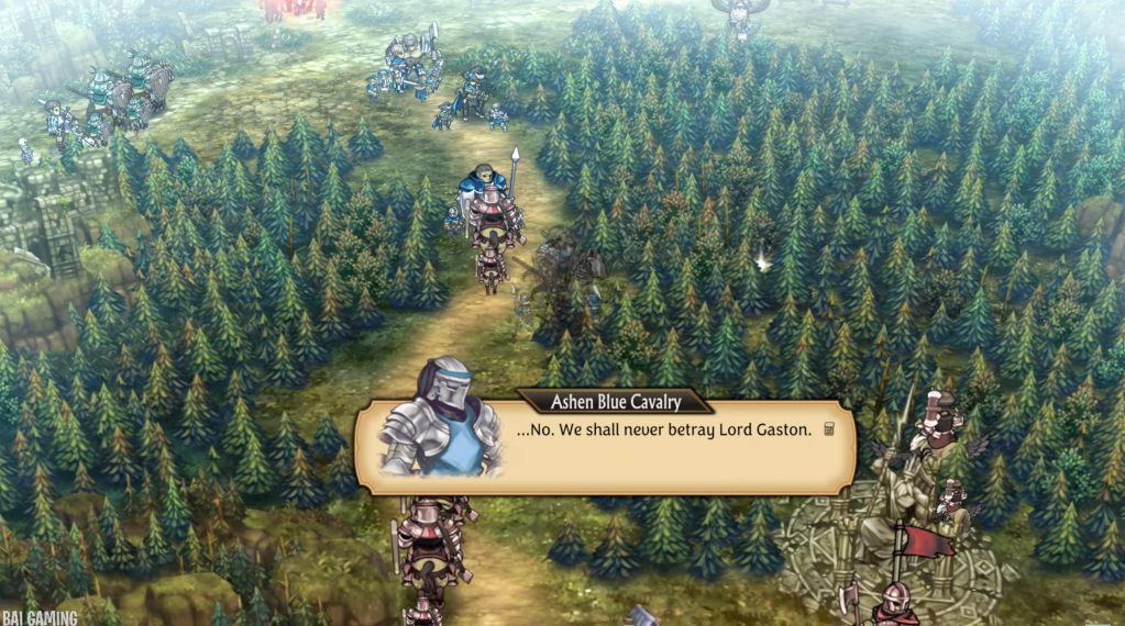 Ashen Blue Cavalry: "...No. We shall never betray Lord Gaston."