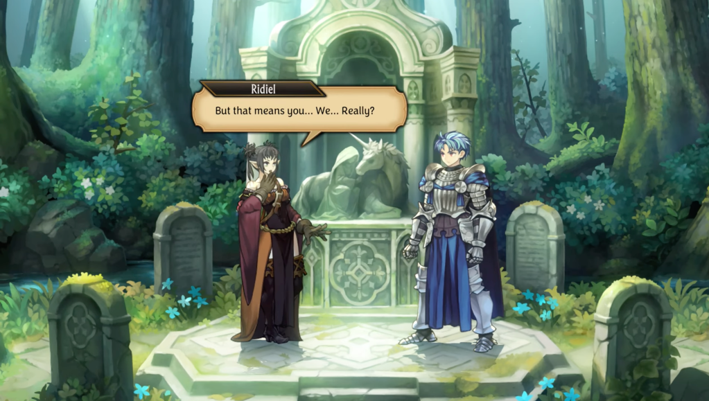 She looks shocked, "But that means you... We... Really?"