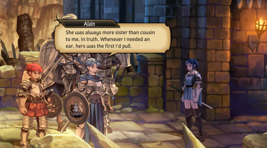 She was always more sister than cousin to me, in truth. Whenever I needed an ear, hers was the first I'd pull. 