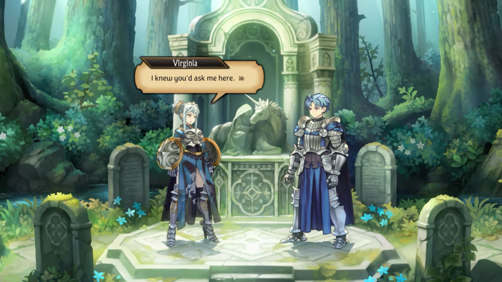 Virginia: "I knew you'd ask me here"