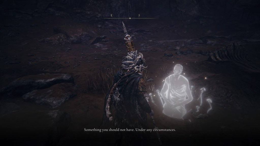 "Something you should not have. Under any circumstances."