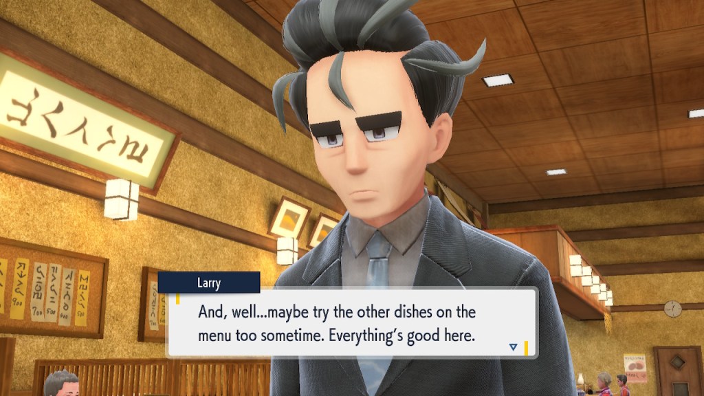 And, well... maybe try the other dishes on the menu too sometimes. Everything's good here."