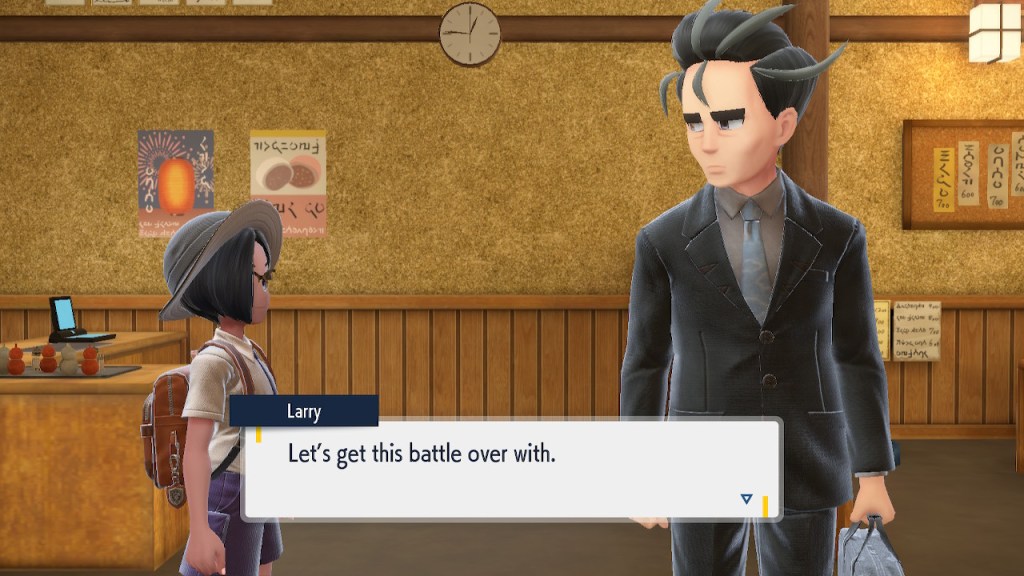 "Let's get this battle over with."