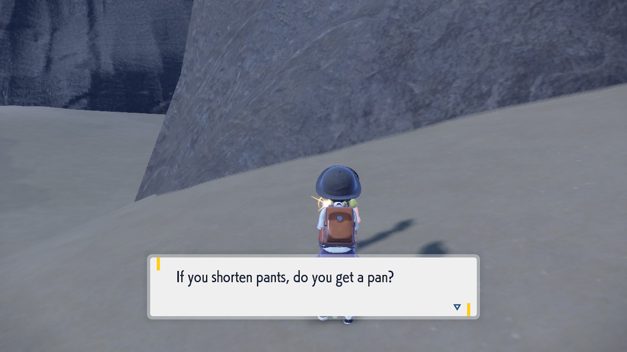If you shorten pants do you get pan?