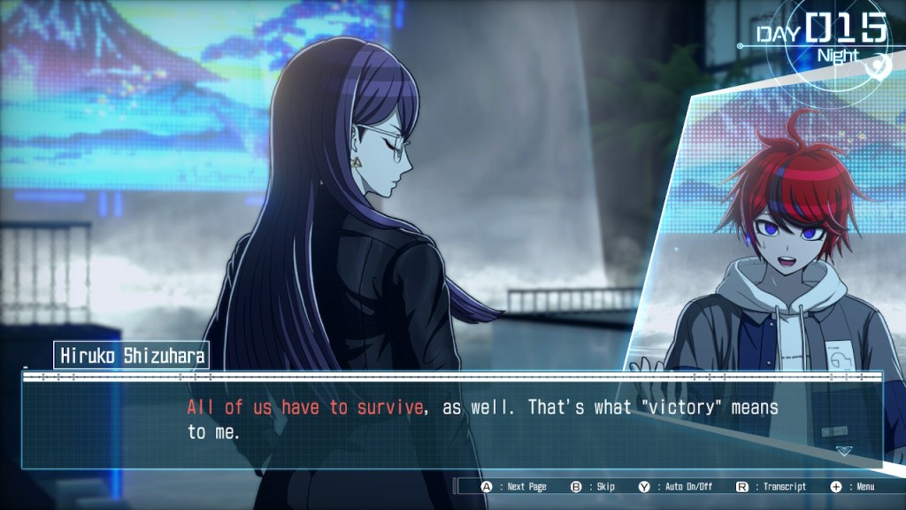 Her eyes close, "All of us have to survive, as well. That's what 'victory' means to me." 