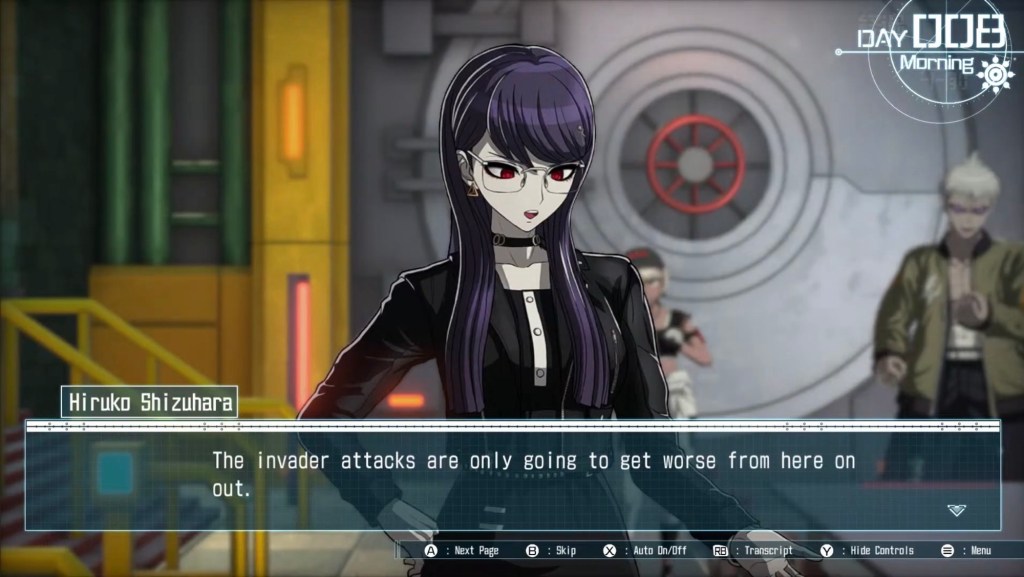 Hiruko looks down at her hand, "The invader attacks are only going to get worse from here on out.""