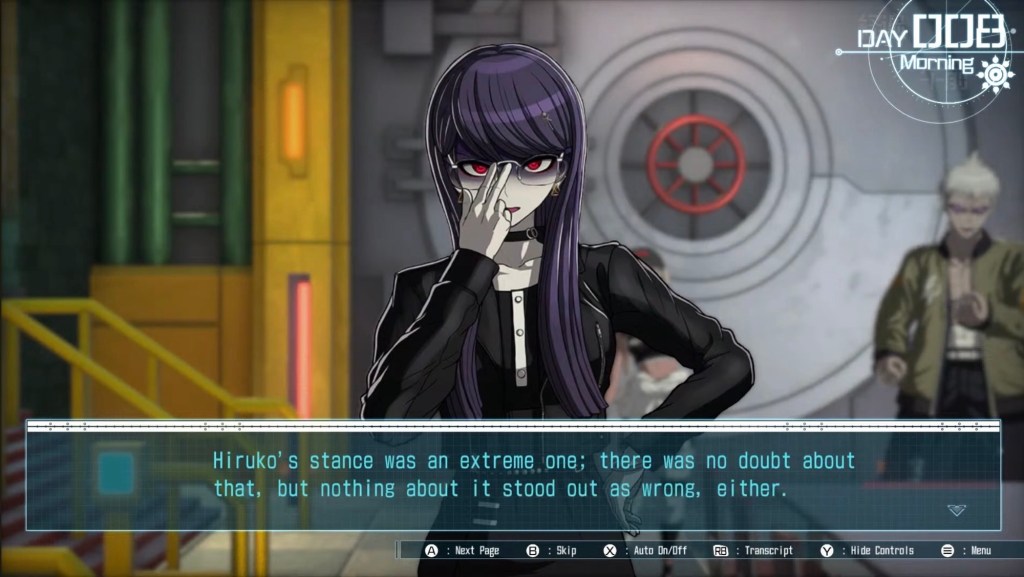 His internal monologue continues, "Hiruko's stance was an extreme one; there was no doubt about that, but nothing about it stood out as wrong, either."