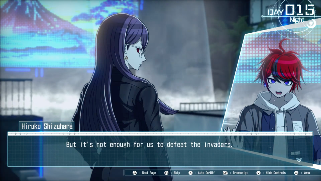 She continues, "But it's not enough for us to defeat the invaders."
