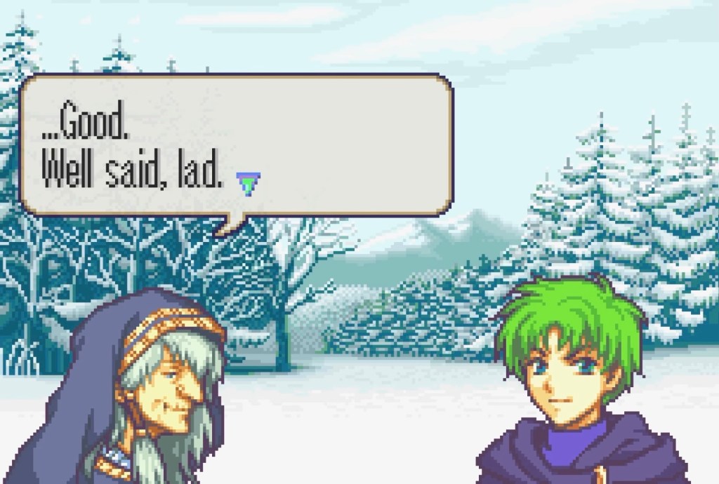 Niime, "... Good. Well said, lad."