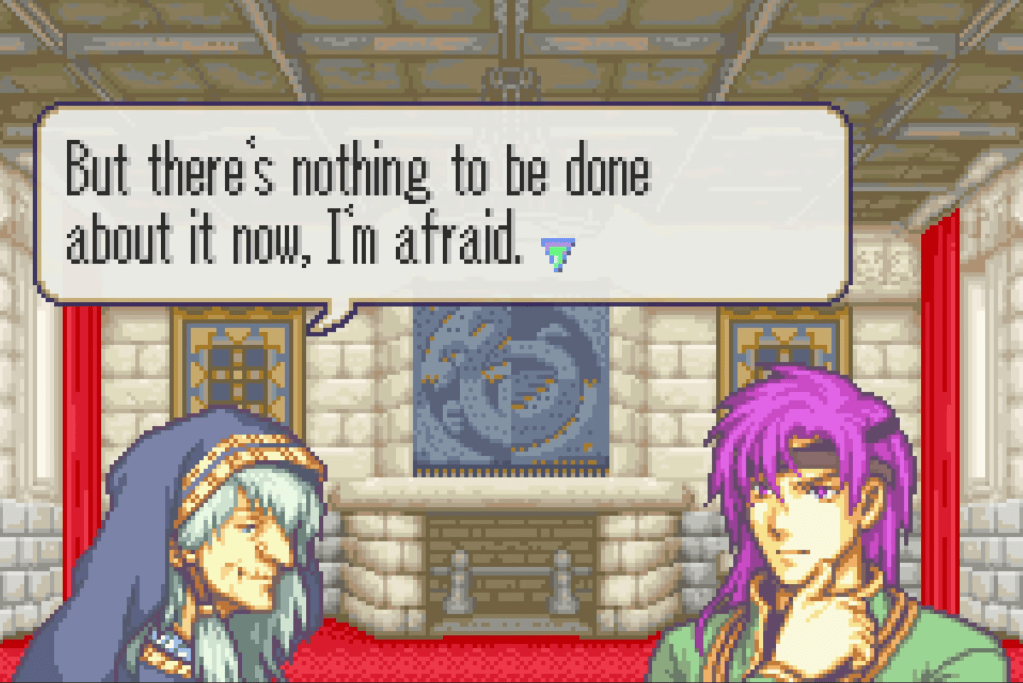 Niime: "But there's nothing to be done about it now, I'm afraid."