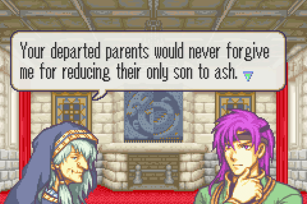 Niime: "Your departed parents would never forgive me for reducing their only son to ash."