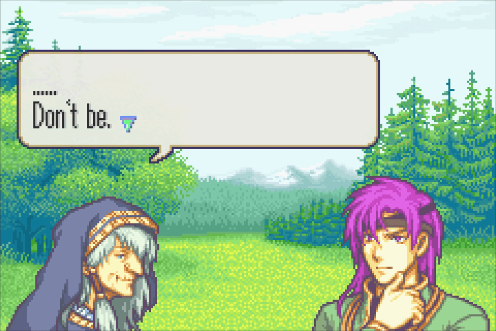 Niime: ".... Don't be."