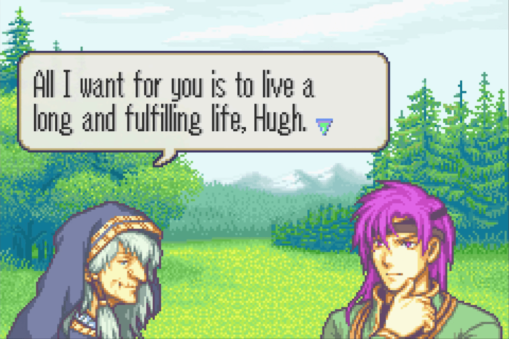 Niime: "All I want for you is to live a long and fulfilling life, Hugh."