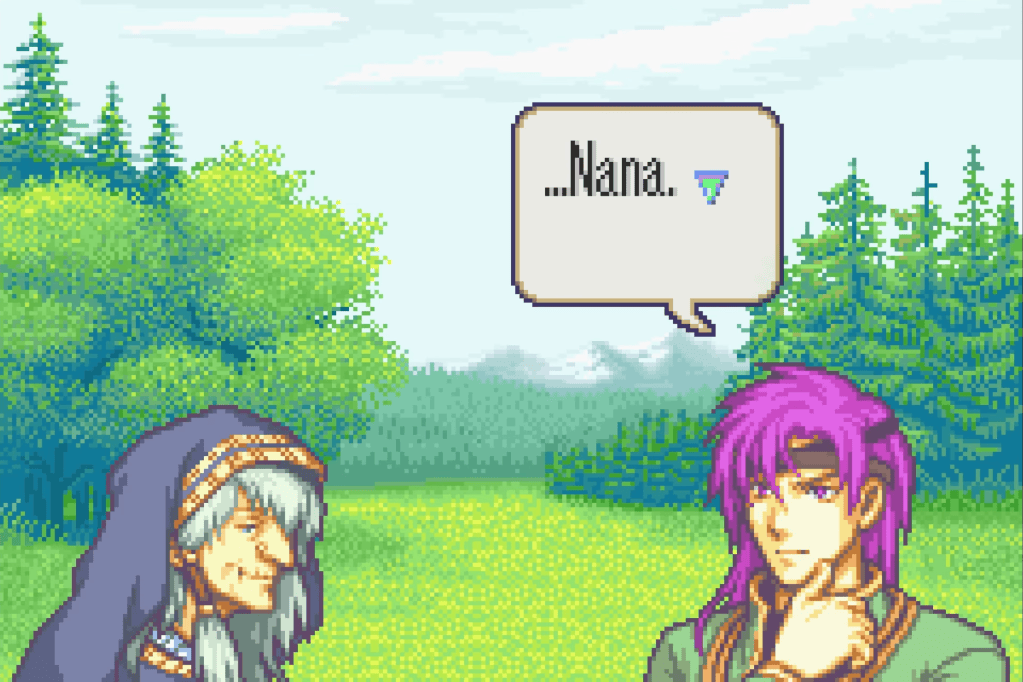 Hugh: "... Nana."